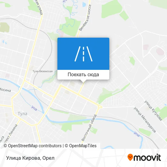 Карта Улица Кирова
