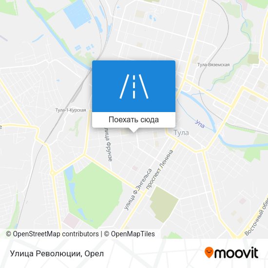 Карта Улица Революции