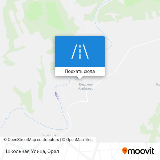 Карта Школьная Улица