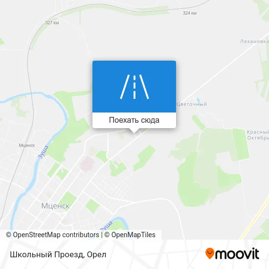 Карта Школьный Проезд