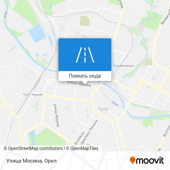 Карта Улица Мосина