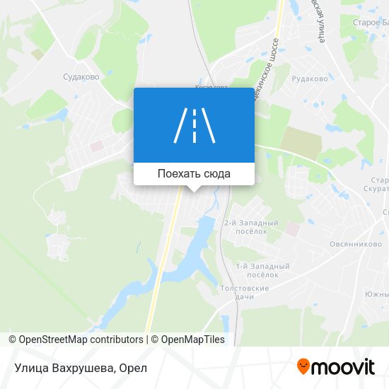 Карта Улица Вахрушева