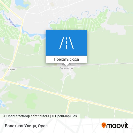 Карта Болотная Улица
