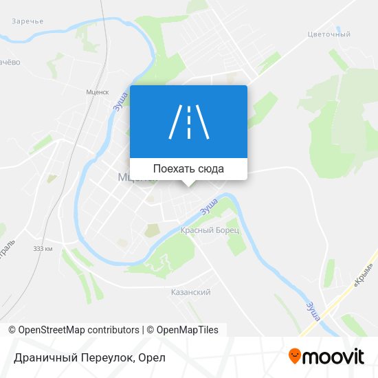 Карта Драничный Переулок