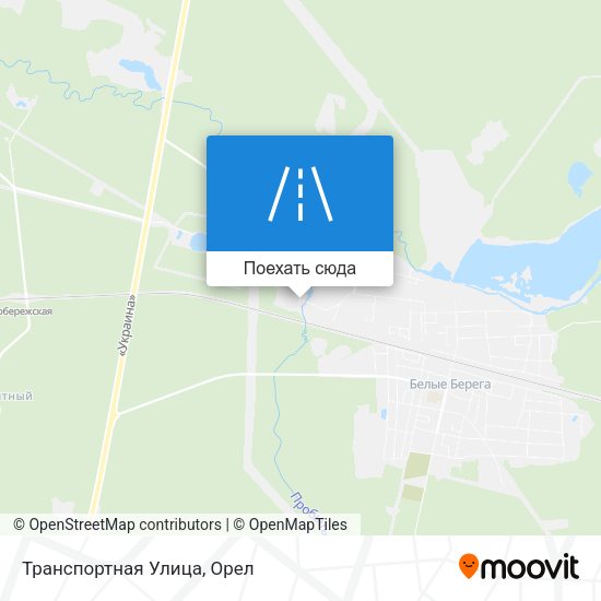 Карта Транспортная Улица