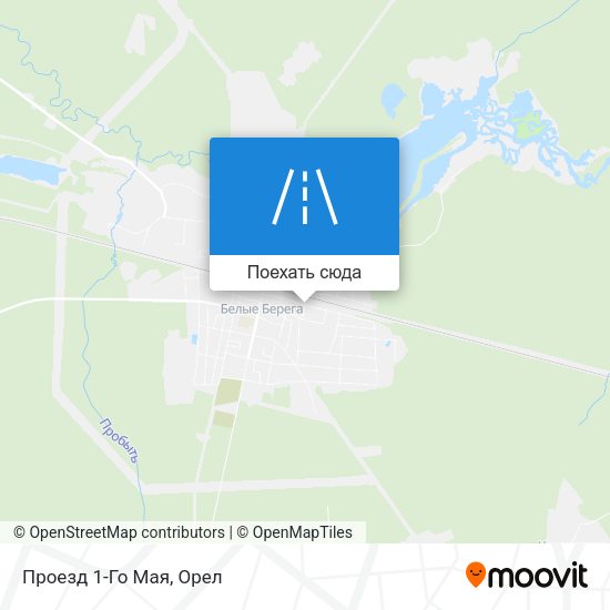 Карта Проезд 1-Го Мая
