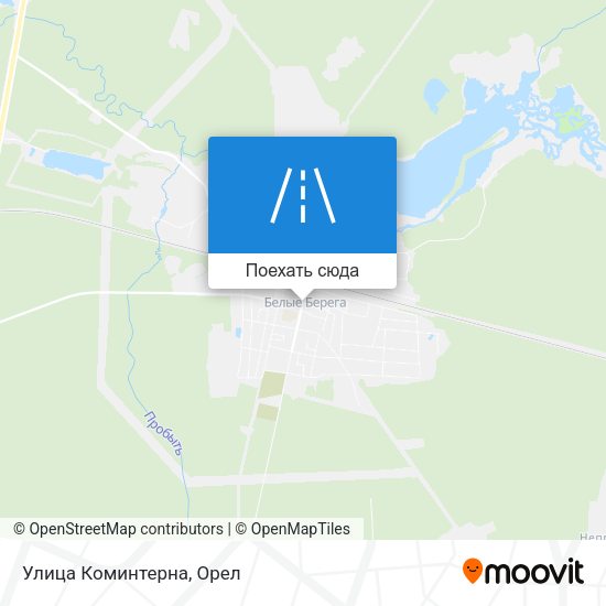 Карта Улица Коминтерна