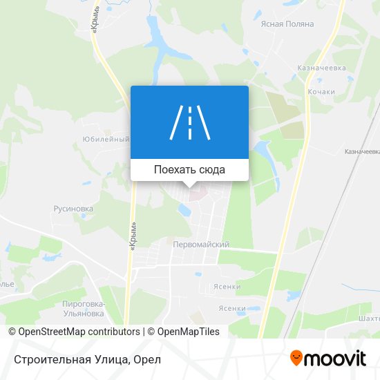 Карта Строительная Улица