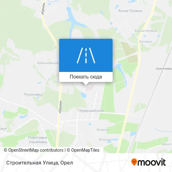Карта Строительная Улица