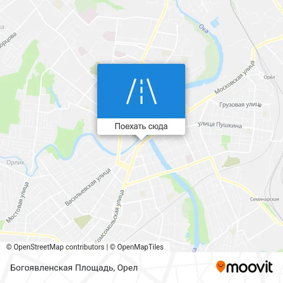 Карта Богоявленская Площадь