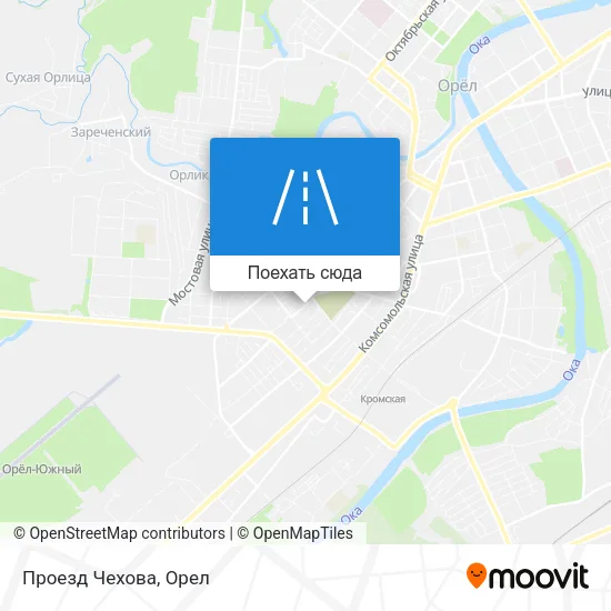 Карта Проезд Чехова