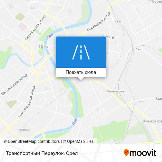 Карта Транспортный Переулок