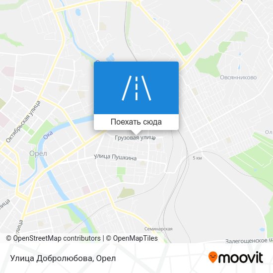 Карта Улица Добролюбова
