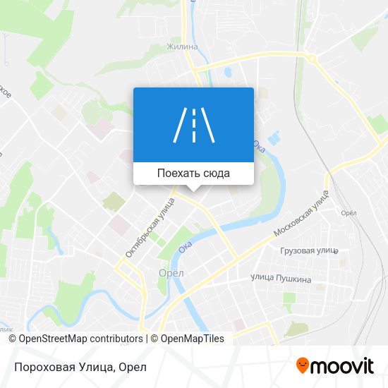 Карта Пороховая Улица