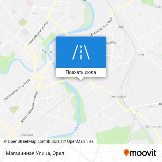 Карта Магазинная Улица