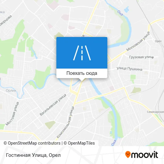 Карта Гостинная Улица