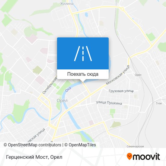 Карта Герценский Мост