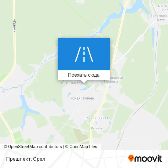 Карта Прешпект
