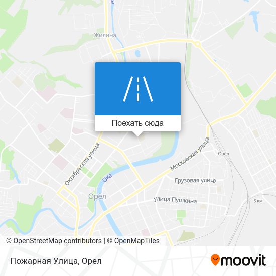 Карта Пожарная Улица