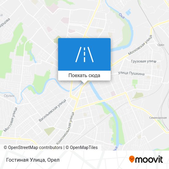 Карта Гостиная Улица