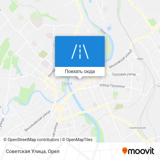 Карта Советская Улица