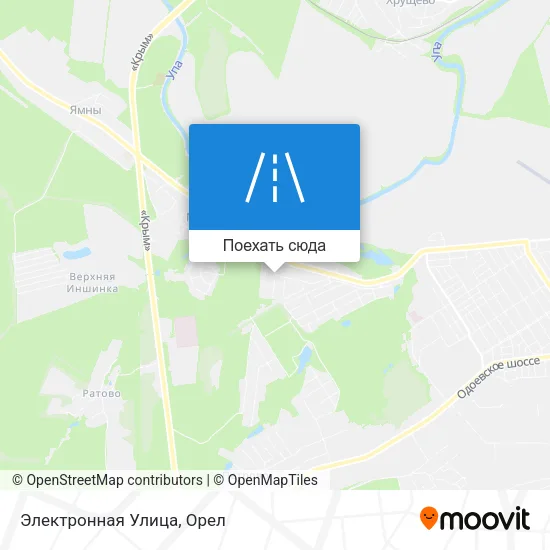 Карта Электронная Улица