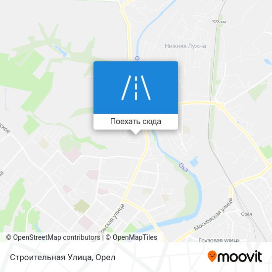 Карта Строительная Улица