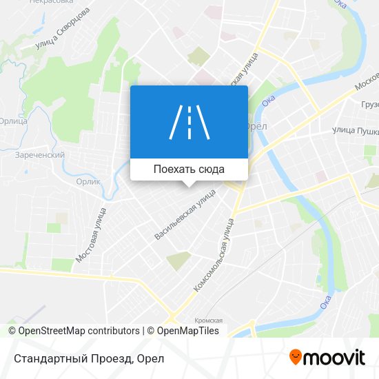 Карта Стандартный Проезд