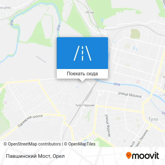 Карта Павшинский Мост