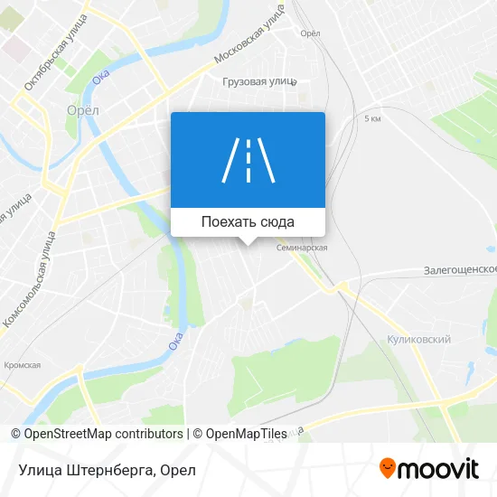 Карта Улица Штернберга