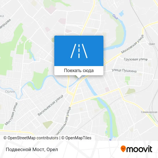 Карта Подвесной Мост