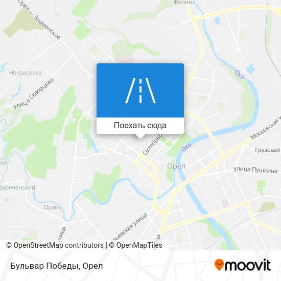 Карта Бульвар Победы