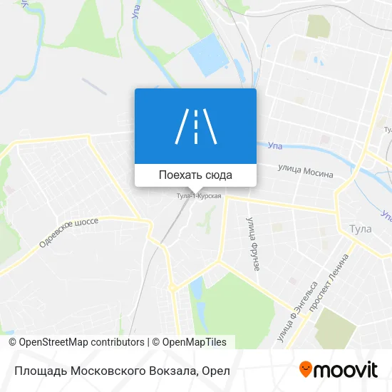 Карта Площадь Московского Вокзала