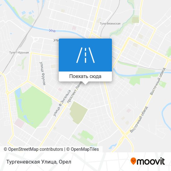 Карта Тургеневская Улица