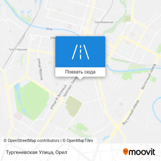 Карта Тургеневская Улица
