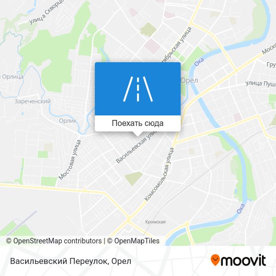 Карта Васильевский Переулок
