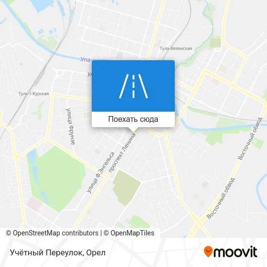 Карта Учётный Переулок