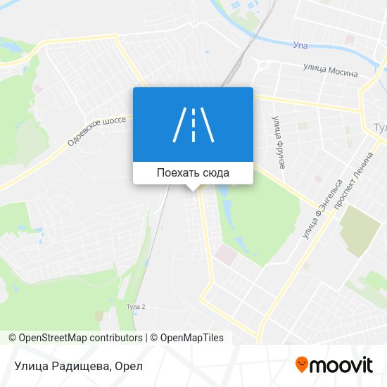 Карта Улица Радищева