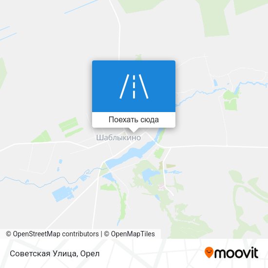 Карта Советская Улица