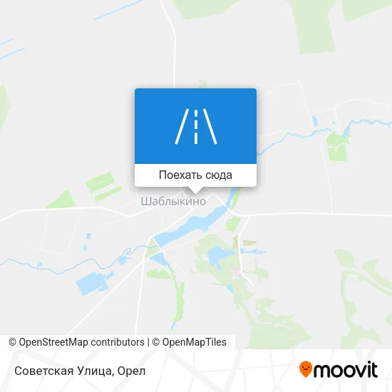 Карта Советская Улица