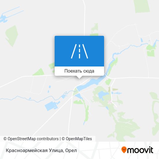 Карта Красноармейская Улица