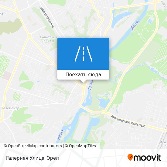 Карта Галерная Улица