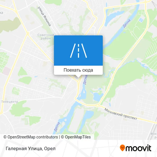 Карта Галерная Улица