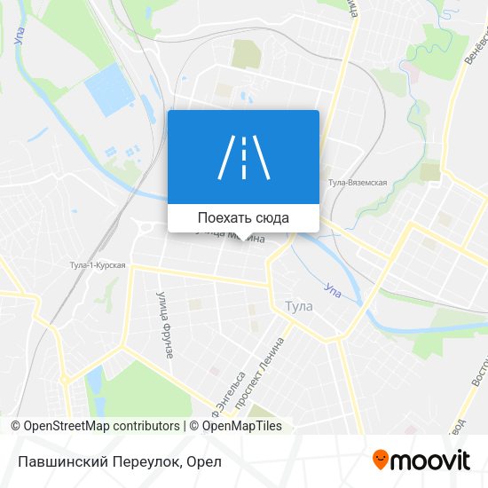Карта Павшинский Переулок