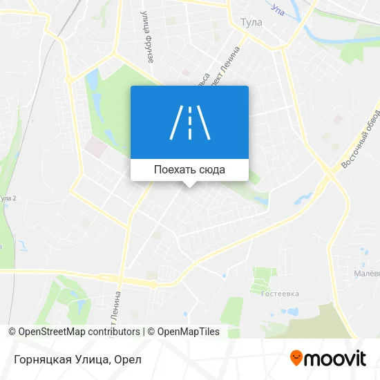 Карта Горняцкая Улица