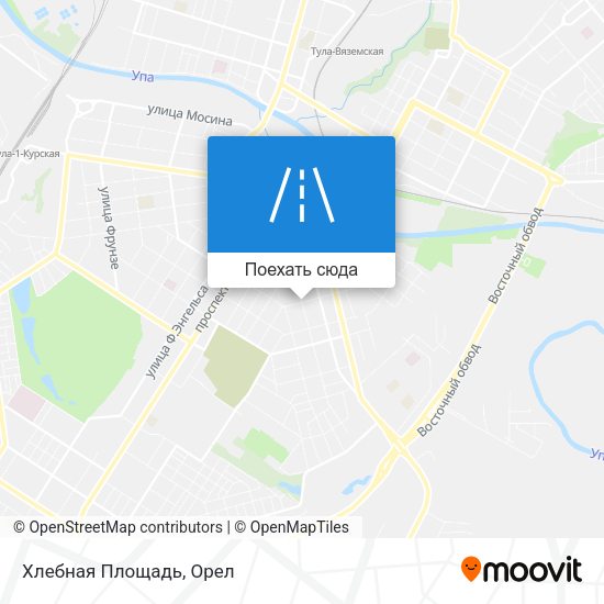 Карта Хлебная Площадь
