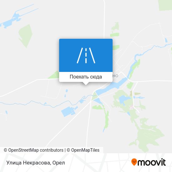 Карта Улица Некрасова