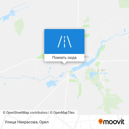 Карта Улица Некрасова