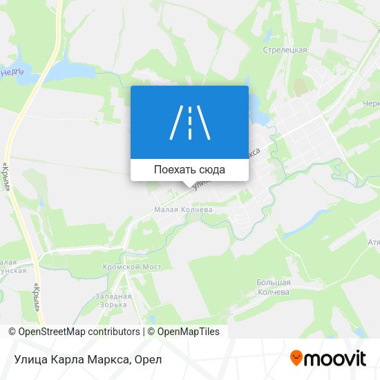 Карта Улица Карла Маркса