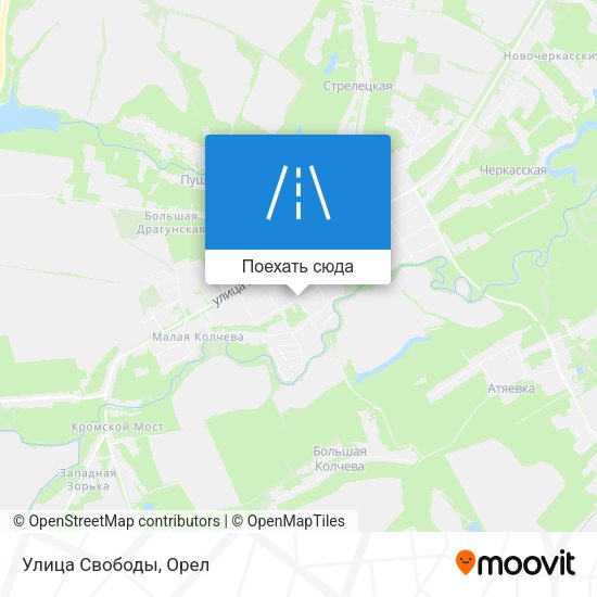 Карта Улица Свободы